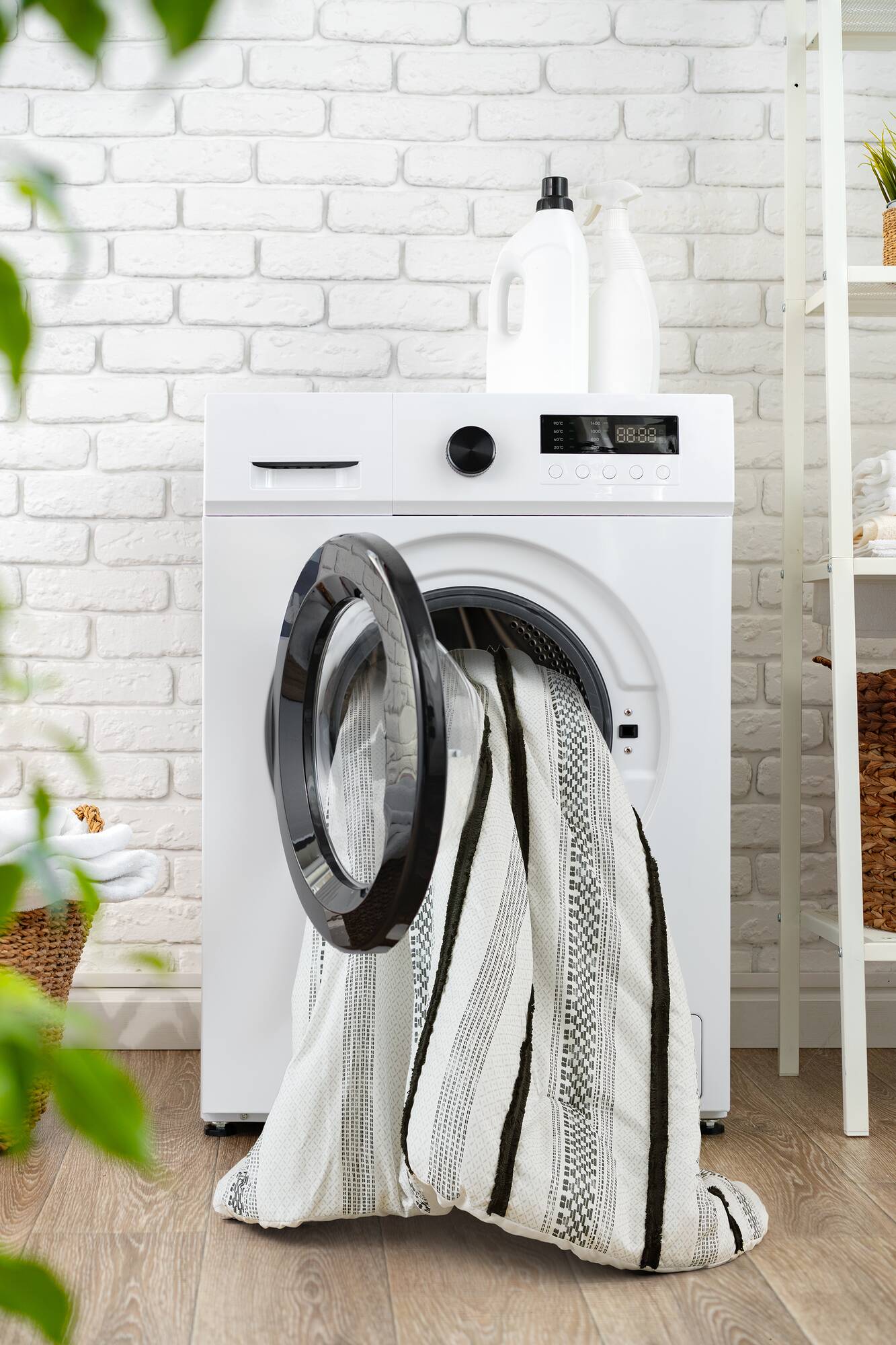 7 Piece Stripe Comforter And Quilt Set King Cal King Multicolor Polyester