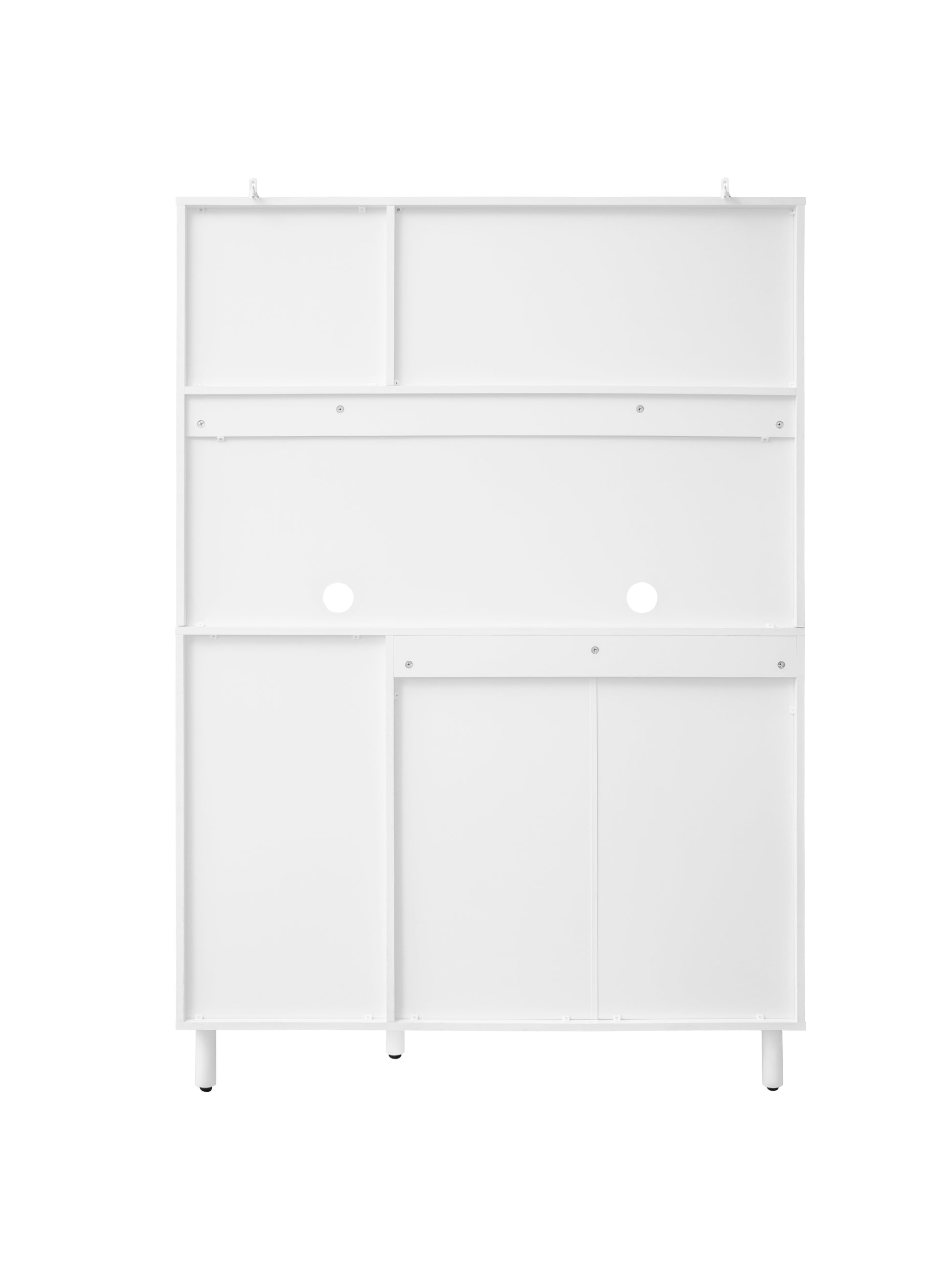 Accent Storage Cabinet, Suitable For Living Room, Bedroom, Dining Room, Study White Mdf