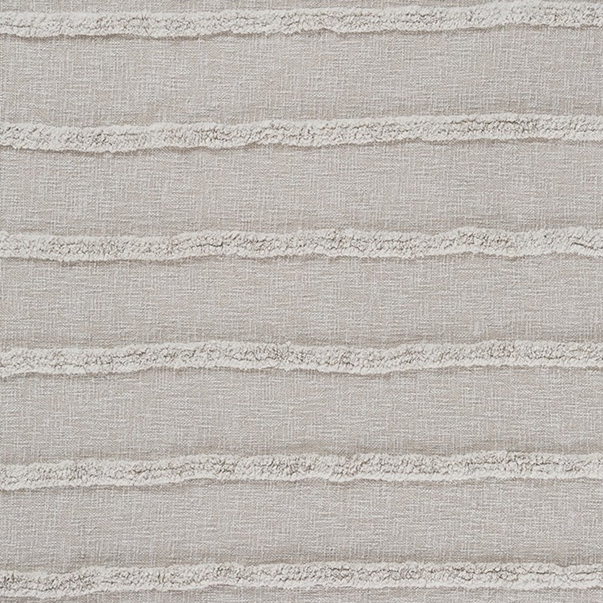 60 Inch Modern Soft Cotton Throw Blanket, Stonewashed Stripe Design, Gray Gray Cotton