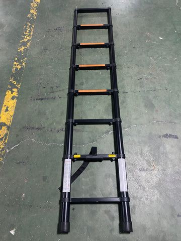 Ladder For Lightweight Roof Top Tent Ladder Only Black Aluminium