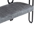 Coolmore Modern Loveseat 2 Seater Sofa Chenille Fabric Couch With Arms And Metal Legs For Living Room, Home Office, Studio Gray Chenille Gray Primary Living Space Soft Foam Chenille