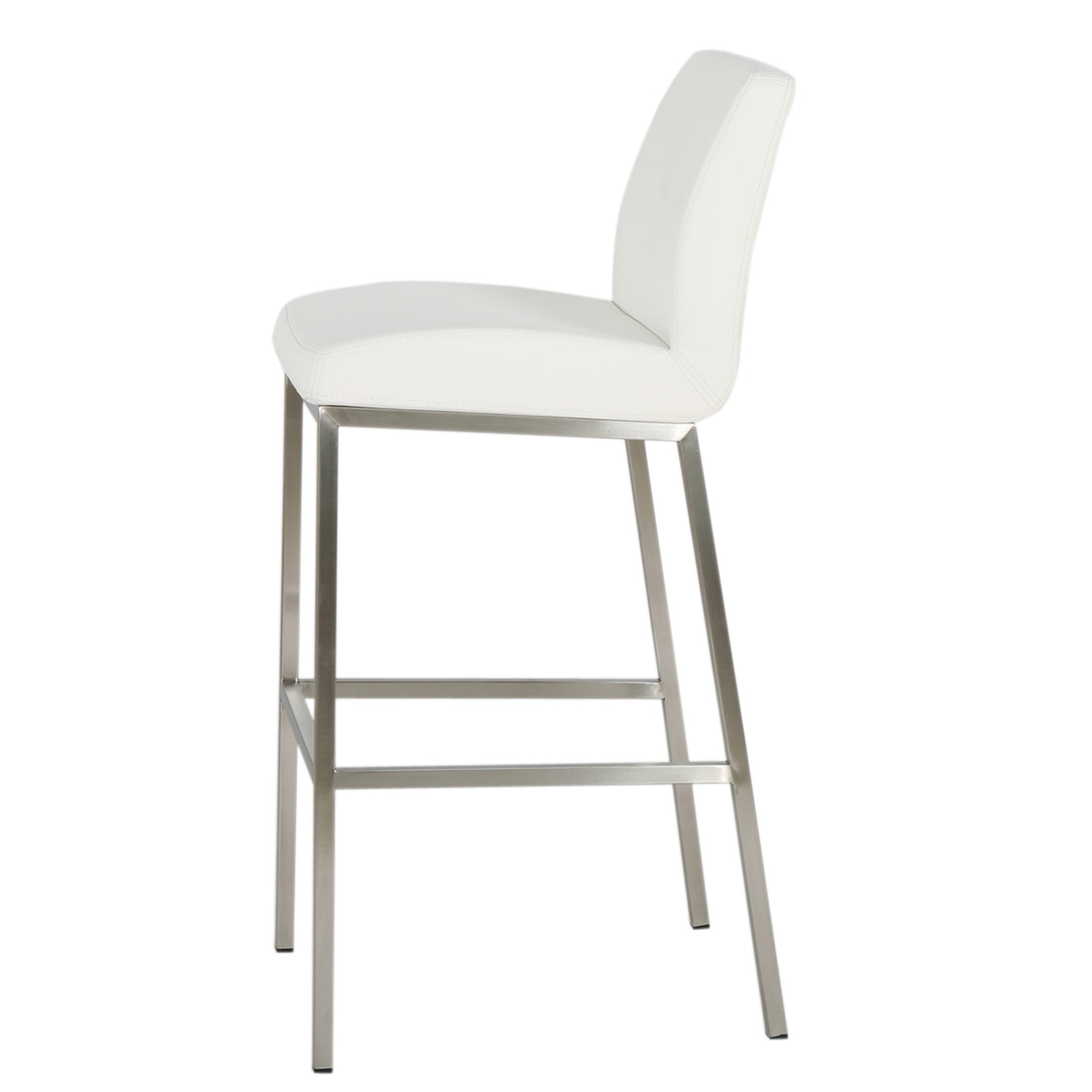 Barstool White Wood