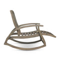 Sunview Reclining Rocking Chair Grey Wood