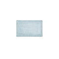 100% Cotton Tufted 3000 Gsm Reversible Bath Rug Blue Cotton