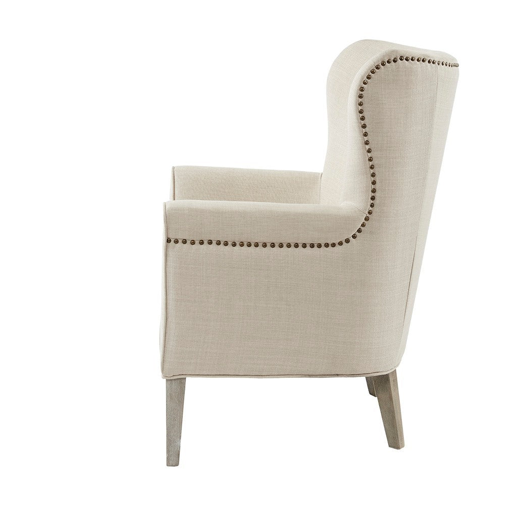 Colette Accent Chair Natural Solid Wood