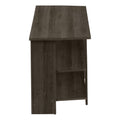 Tv Stand, 42 Inch, Console, Media Entertainment Center, Storage Shelves, Living Room, Bedroom, Brown Laminate, Contemporary, Modern Oak 40 49 Inches Particle Board