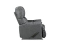 Sandstone Dusk Recliner Dark Gray Upholstered