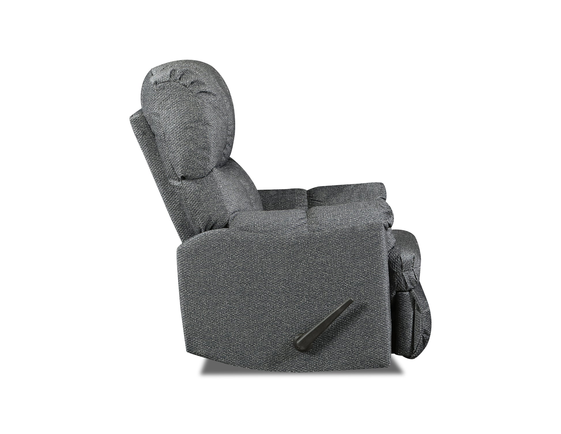 Sandstone Dusk Recliner Dark Gray Upholstered