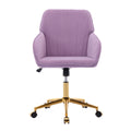 Ty Office Chair Lilac Velvet