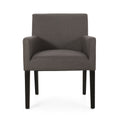 Arm Chair Dark Grey Fabric