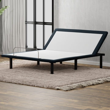 Model H Adjustable Base Full: Head Up Full Grey Metal