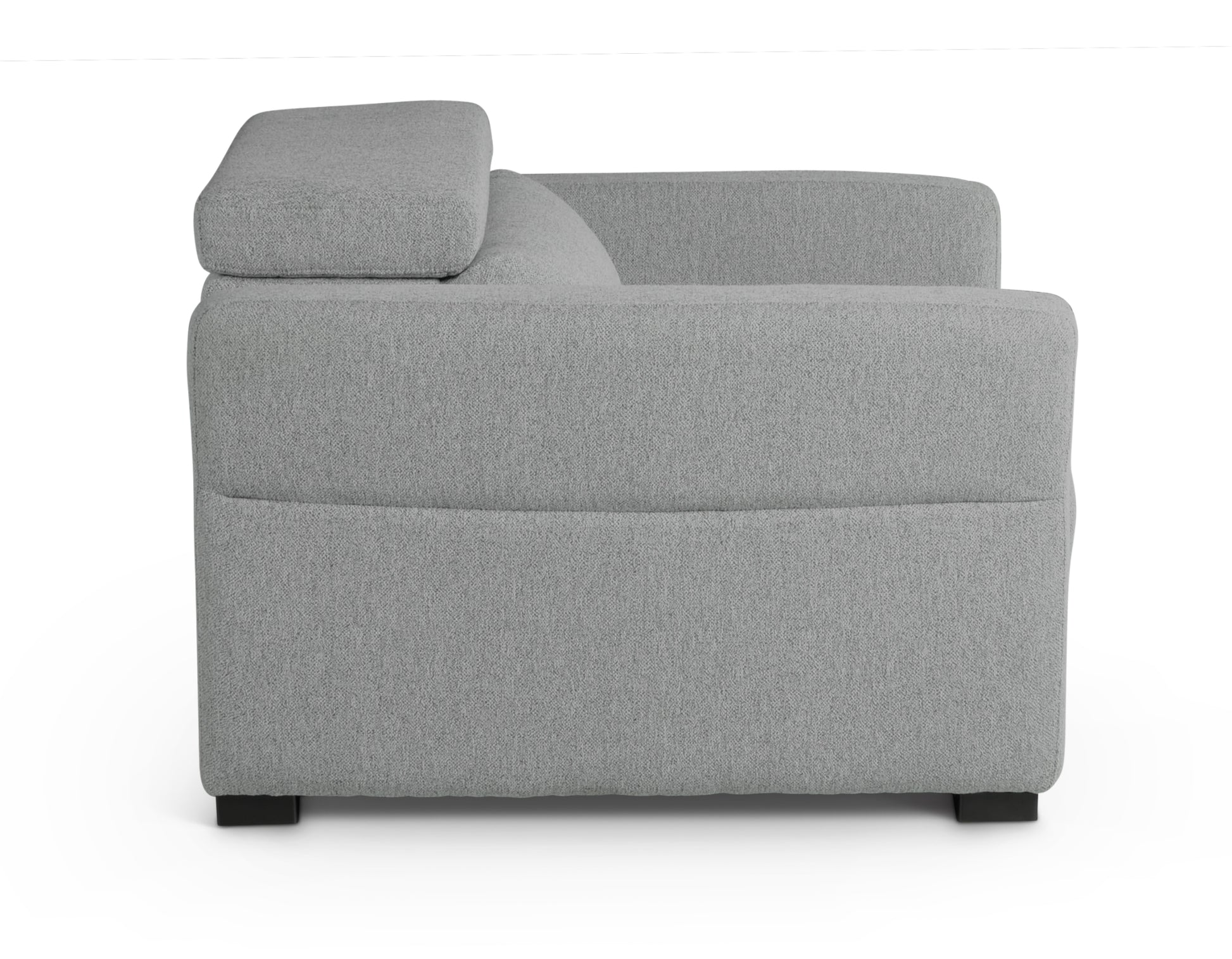 Isla Dual Power Recliner Dark Gray Dark Gray Fabric