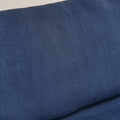 Modular Corduroy Upholstered 3 Seater Sofa Bed With Storage For Home Apartment Office Living Room, Free Combination, L Shapedblue Blue Wood Primary Living Space Medium Soft Pillow Back Eucalyptus Square Arms Foam Corduroy 3 Seat