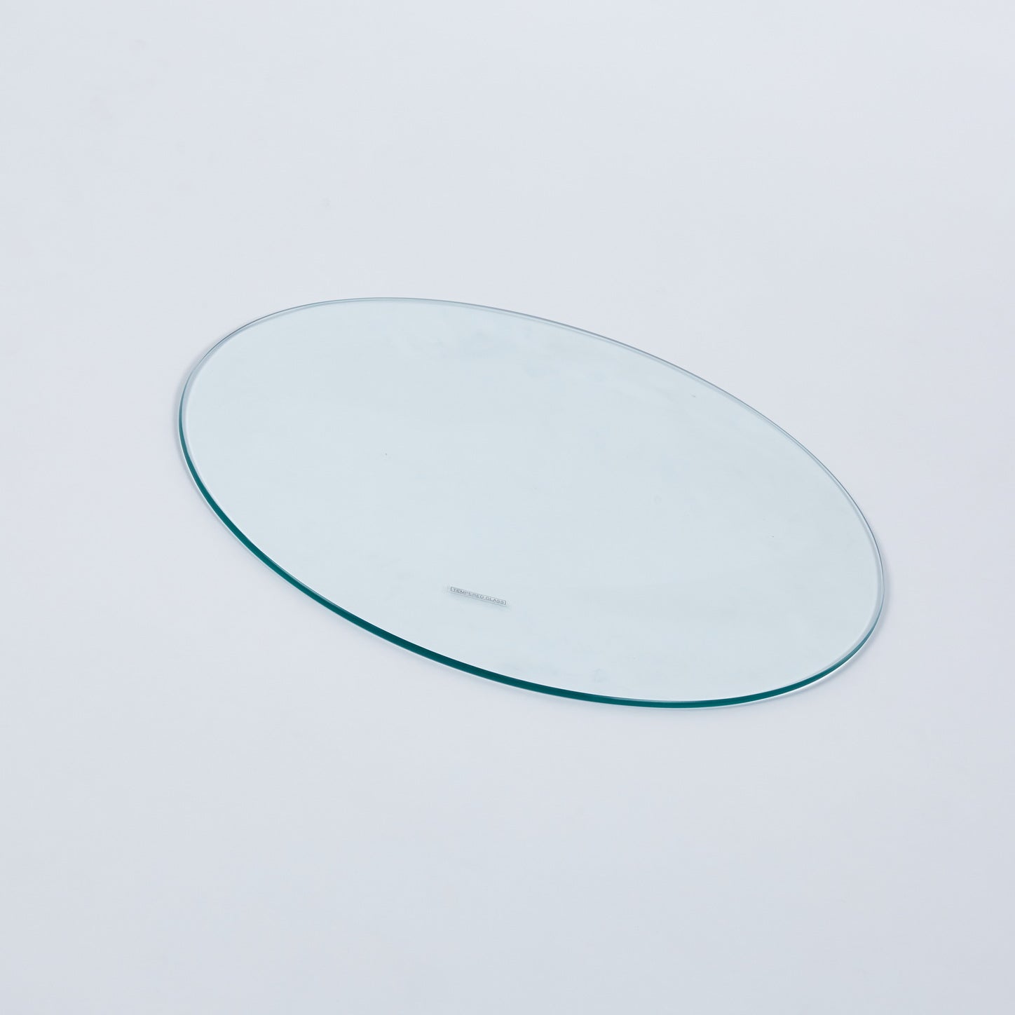 Tempered Clear Glass Top.107Cm Clear Glass