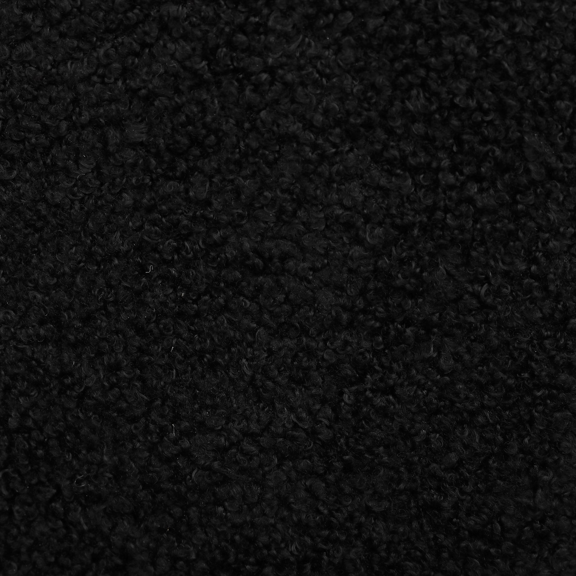 Accent Chair Black White Fabric