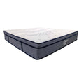 14 In. Hybrid Plush Queen Size Foam Mattress, Soft Polyester Knit Cover, Multi Layer Foam Mattress, White Gray Grey White Bedroom Contemporary Foam Polyester Queen