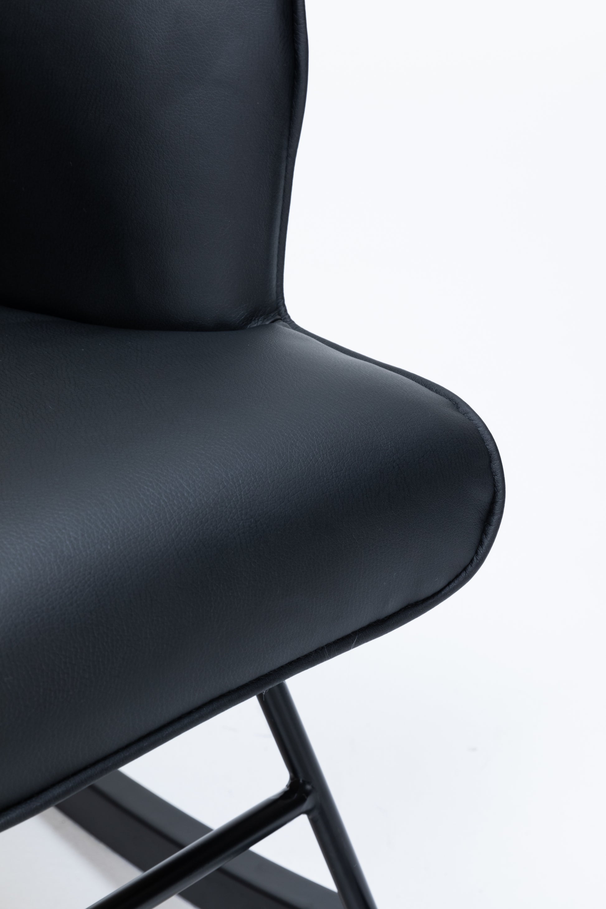 Rocking Chair, Glider Chair,Rocking Accent Chair With Lumbar Pillow And Ottoman For Nursery Living Room Bedroom Black Pu