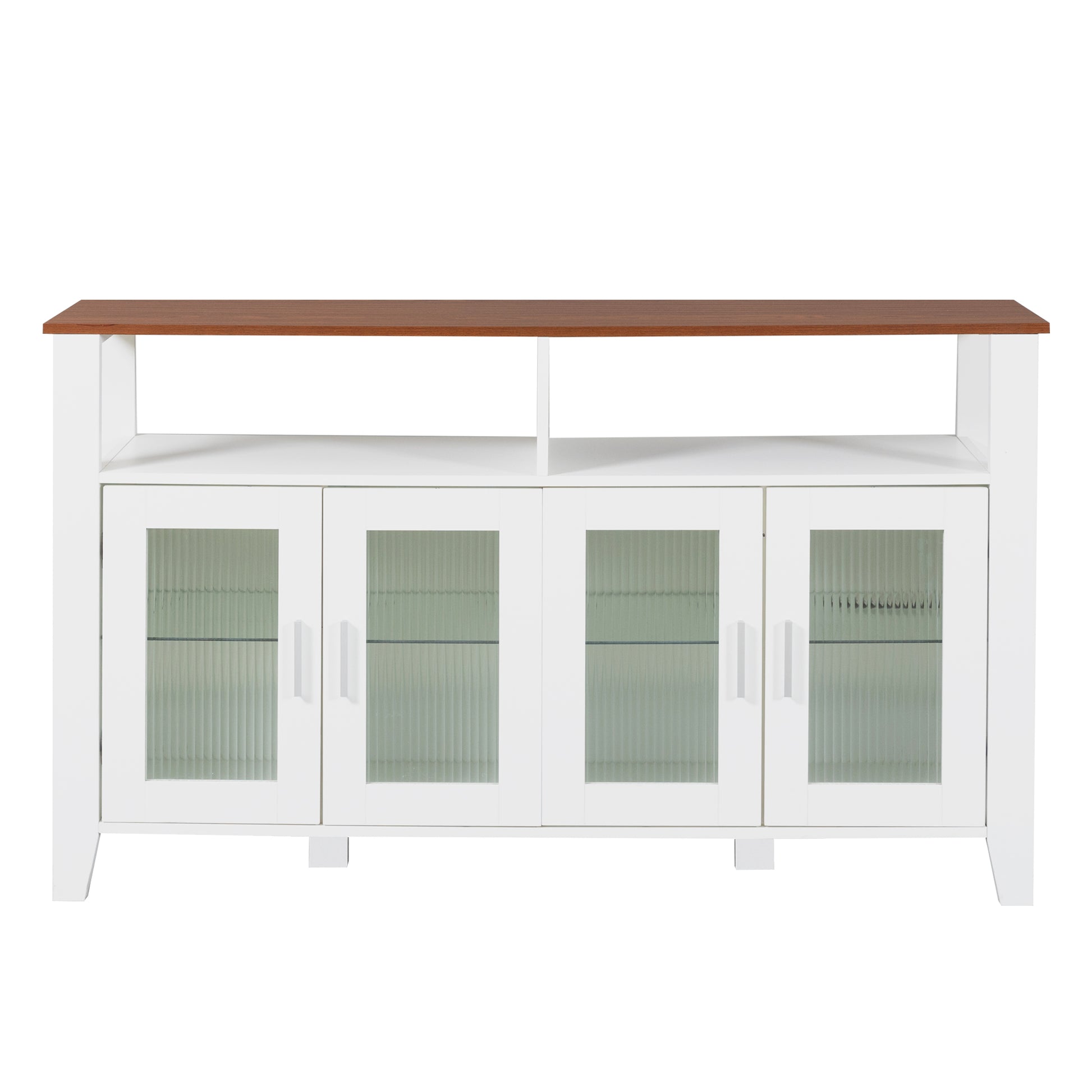 Drawerdresser Cabinet,Barcabinet,Buffetsideboard,Storagecabinet,Buffet Server Console Tablestorge,Changhong Glass Door,Toughened Glass Shelf,Fordining Room,Living Room,Kitchenhallway,Color:White Brown 5 Or More Spaces Brown Antique White Primary Living