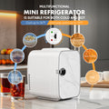 Mini Fridge, Portable Small Refrigerator 4L 6 Can