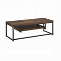 Weathered Oak And Black Tv Stand With 1 Shelf Oak Primary Living Space 50 Inches 50 59 Inches Industrial Paper Composite