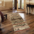 Nature'S Nest Gc Cbl3005 Multi 2 Ft. X 3 Ft. Lodge Area Rug Cream Polypropylene