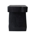 Max Side Table Black Concrete