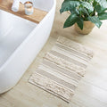 Woven Texture Stripe Bath Rug 22