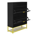 Shoe Cabinet With 2 Flip Drawers, And 2 Shelves -