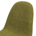 Dining Chair Green Fabric