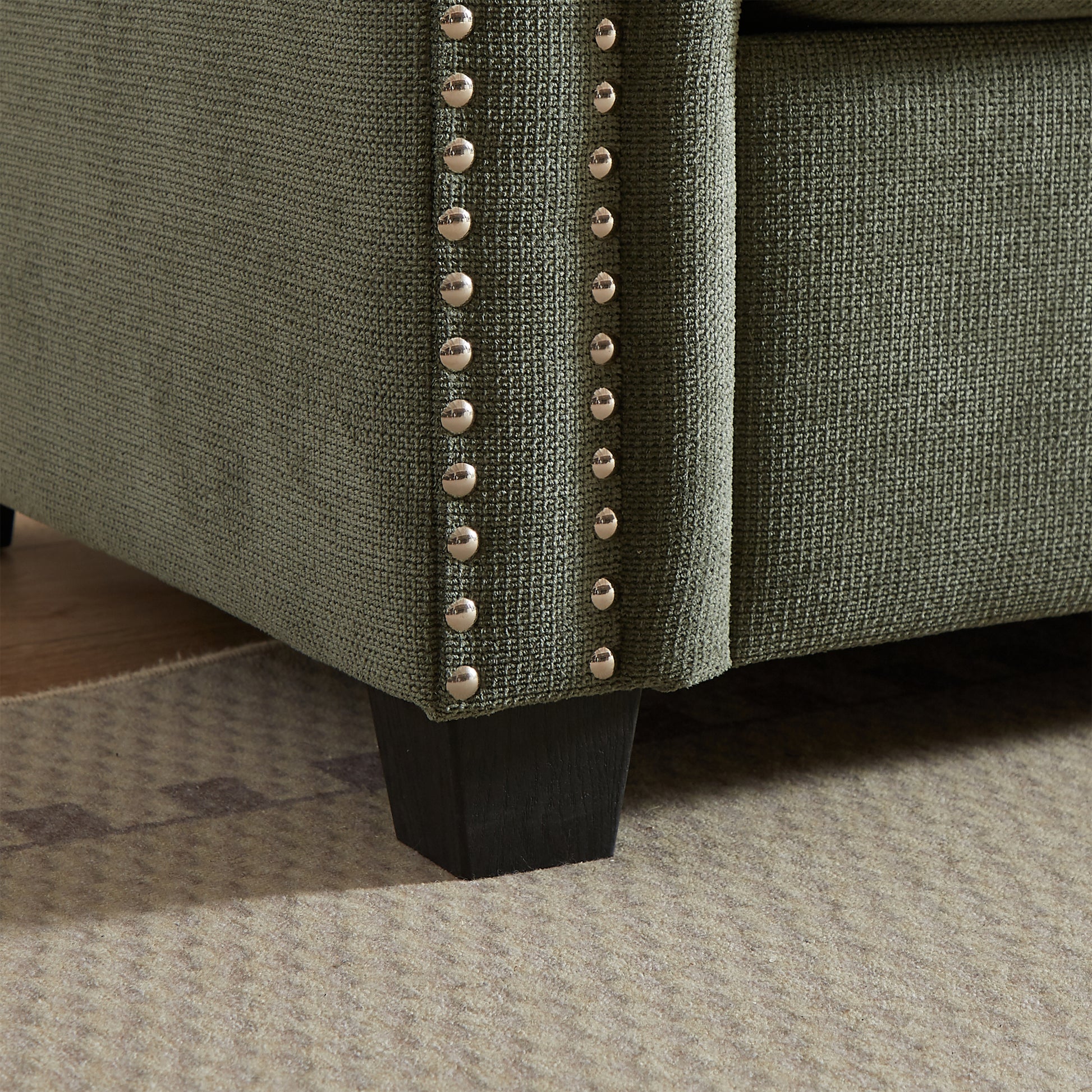 Fx 83.8" Convertible Sleeper Sofa Bed, 2 In 1 Pullout Sofa Bed, Polyester Sleeper Sofa Bed With Folding Mattress, Living Room Pullout Sofa Bed, Apartment Small Space Sofa Sleeper Green Polyester Pine Foam Fabric 3 Seat