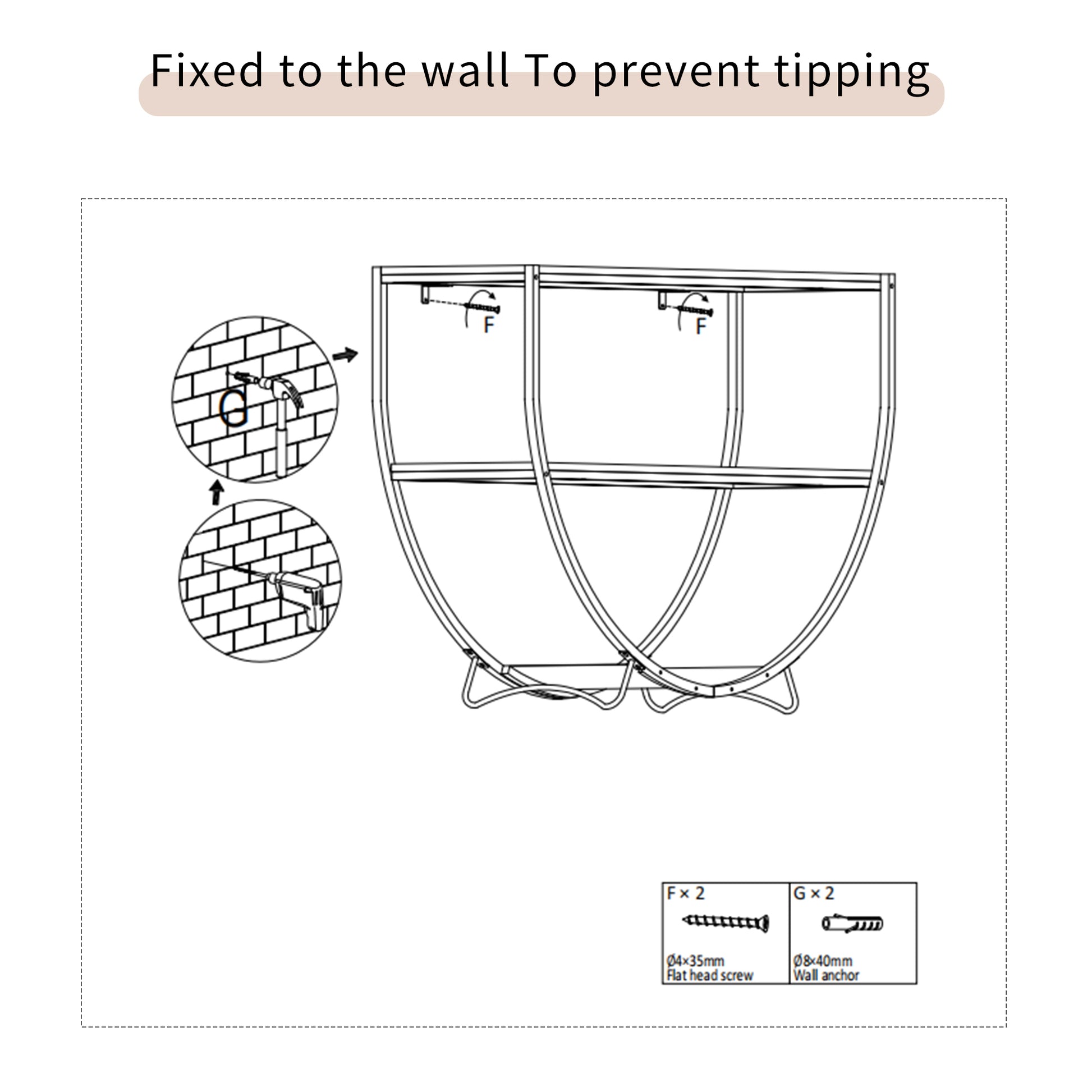 Rustic Industrial Design Demilune Shape Textured Metal Distressed Wood Console Table Distressed Brown Distressed Brown Mdf