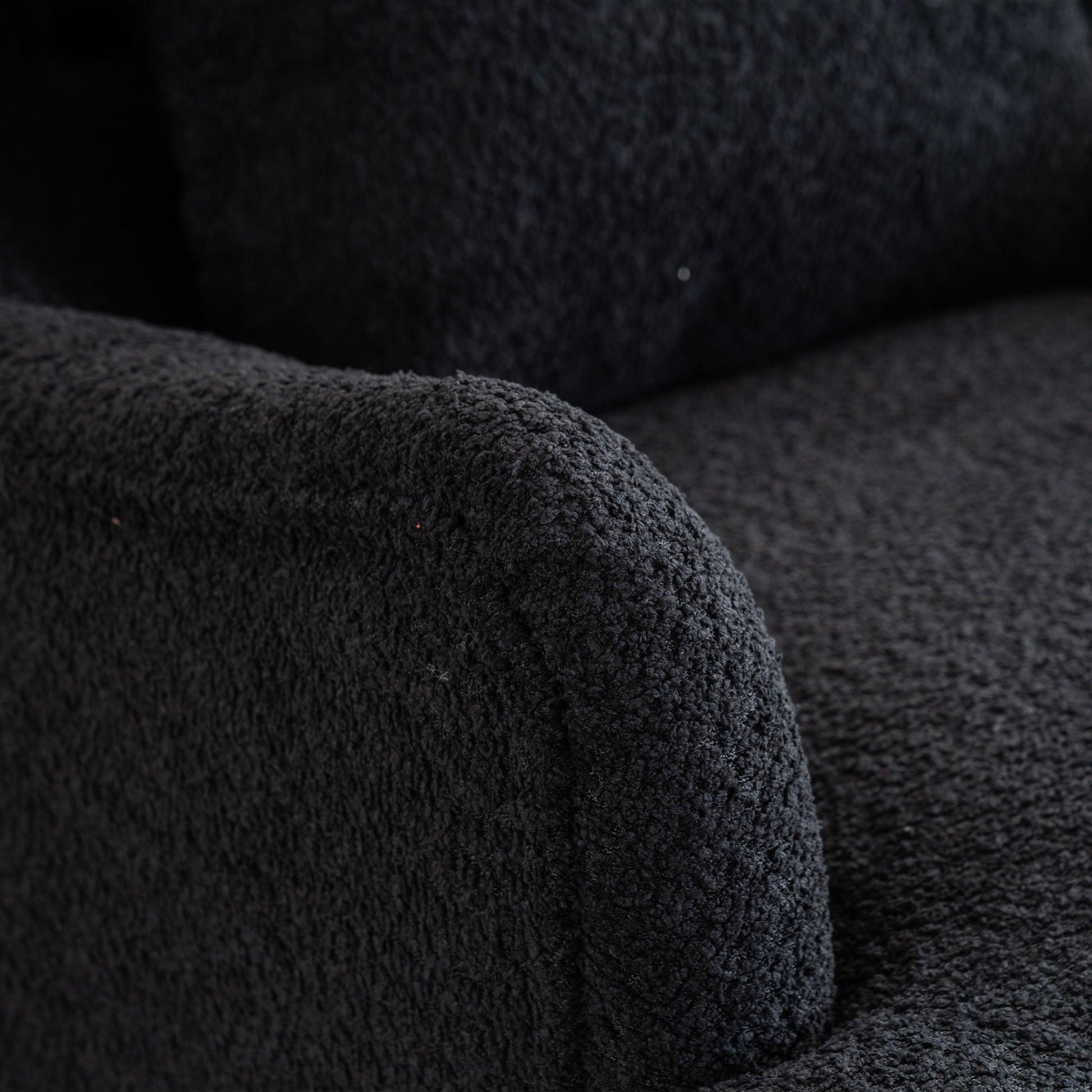 Modern Luxury Velvet Swivel Chair, 360 Swivel Comfort Round Armchair, Single Sofa Chair With Lounge Seat For Bedroom Office Reading Space, Set Of 1 ,Black Black Wood