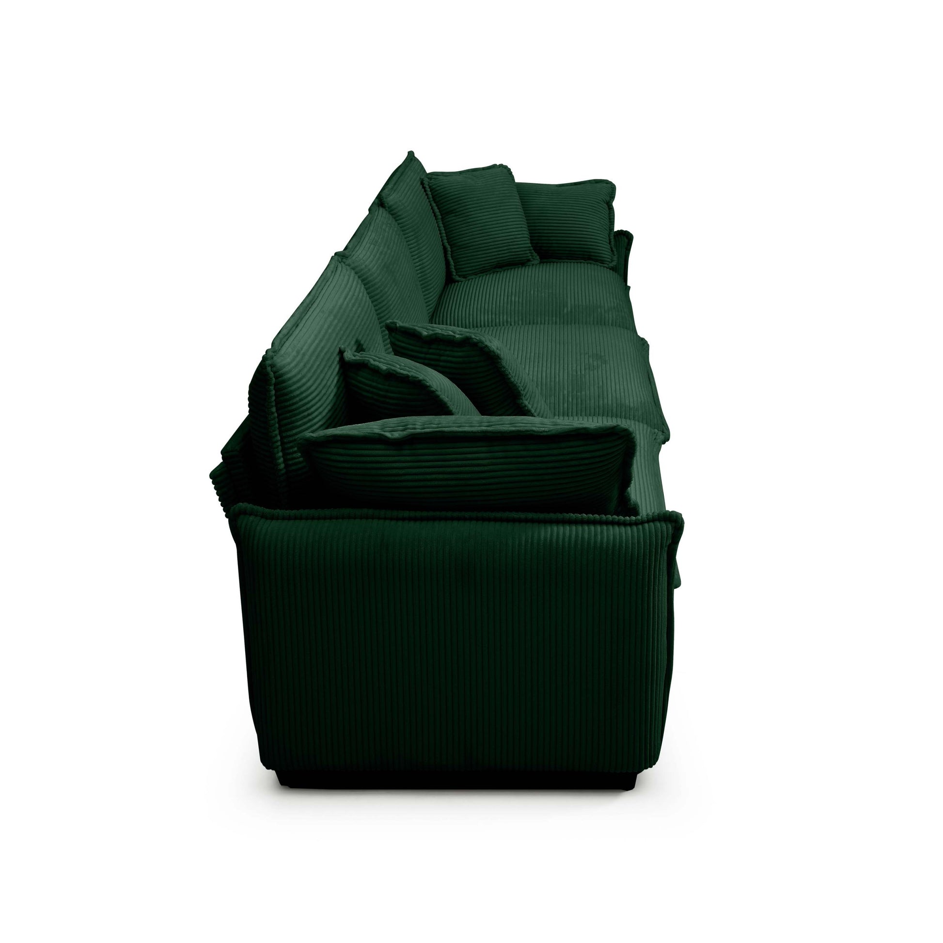 Family Sofa Set Deep Seat Sofa, Warm Sofa For Home Cinema And Living Room, One 2 Seater Sofa And One 3 Seater Sofa,Green Corduroy Green Corduroy 5 Seat