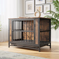 Dog Crate Furniture, Wooden Dog Crate Table, 32.8