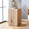 Elevate Your Living Space With This Modern Mdf Coffee Table That Showcases Smooth, Light Wood Color Texture Patterns. It Is Characterized By Stylish Design. Wood Mdf