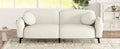 83.9''Upholstered Sofa For Living Room, Bedroom, And Apartments Beige Polyester 2 Seat