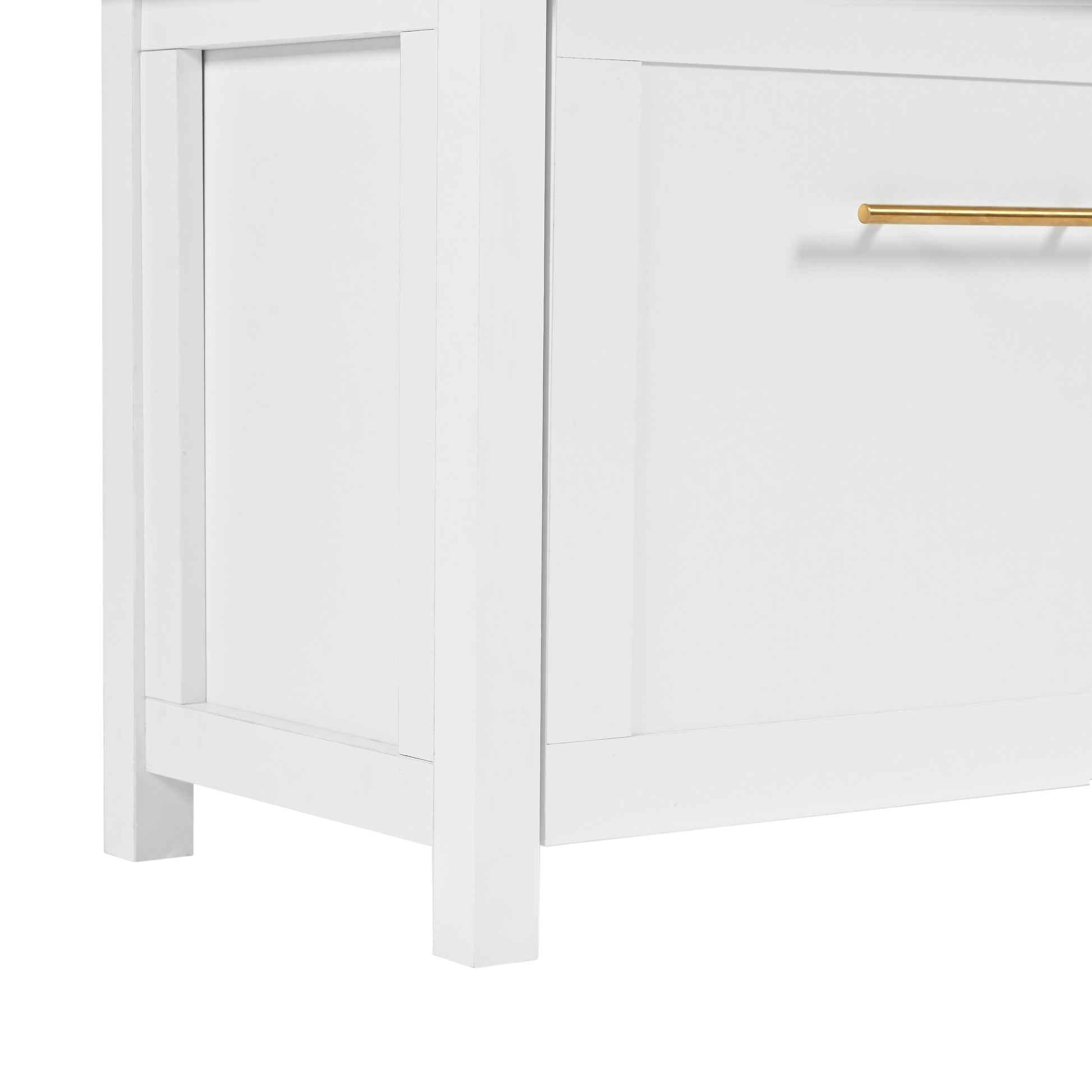 Versatile 4 In 1 Hall Tree With 6 Golden Hooks, Brown Wood Grain Bench With Multiple Storage Space, Entryway Coat Rack With 2 Drawers For Living Room, Hallway, White, 47.2''W*76.6''H White Primary