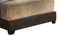 Aaron G1800 Qb Up Queen Bed Queen Cappuccino Foam Pu