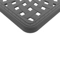 Cushions In Random Colors 5 Piece Set Of Cast Aluminum Patio Furniture With Cushions Yes Dining Set Black Seats 4 Rust Resistant Frame Water Resistant Cushion Garden & Outdoor Complete Patio Sets Aluminium