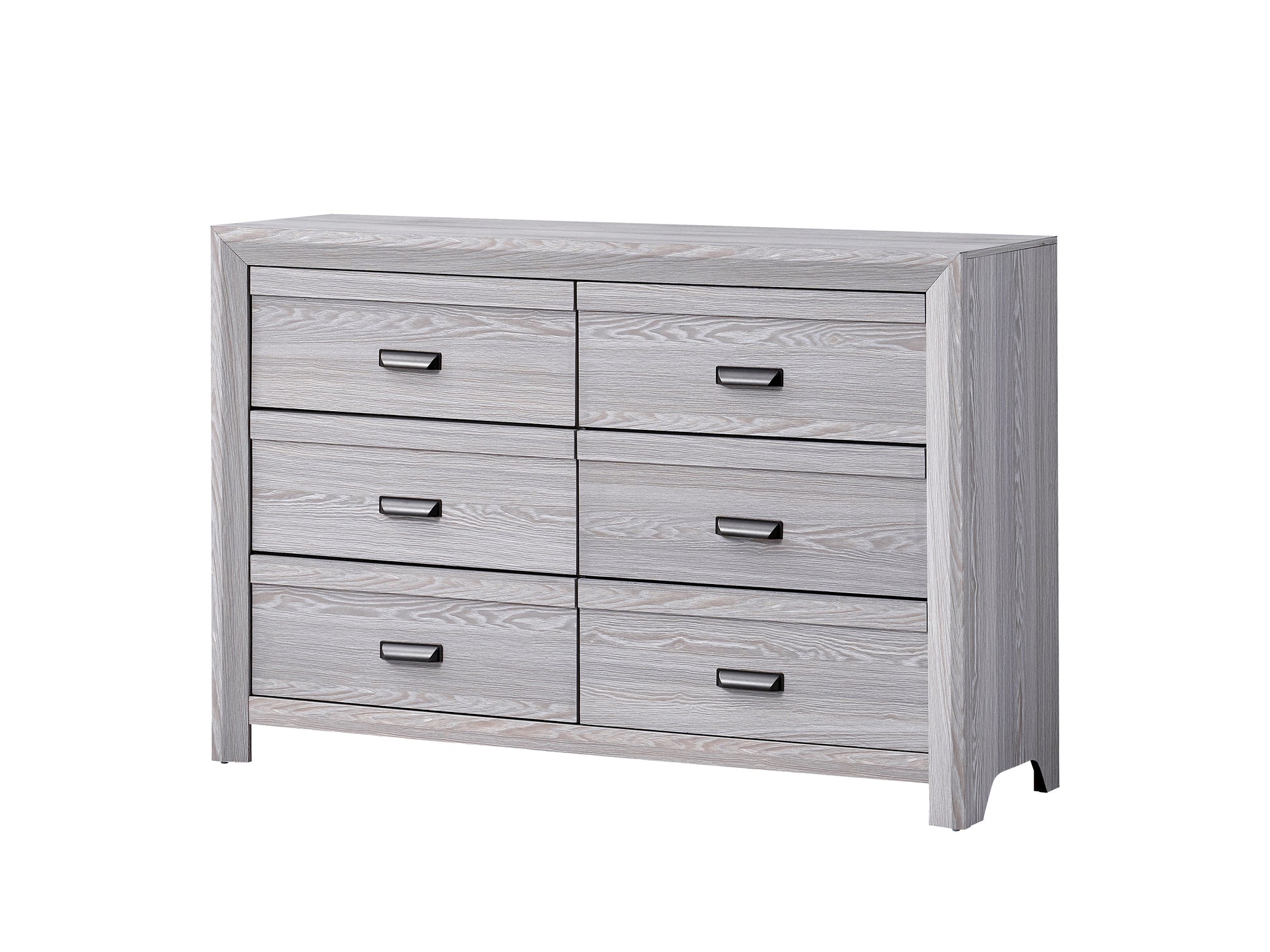 1PC Contemporary Six Drawers Dresser Gray Driftwood Finish Rustic Finish Bedroom Wooden Furniture Gray Bedroom Contemporary,Rustic Wood 1PC Contemporary Six Drawers Dresser Gray Driftwood Finish Rustic Finish Bedroom Wooden Furniture Gray Bedroom Contemporary,Rustic Wood