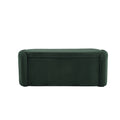 Coolmore Storage Ottoman,Bedroom End Bench,Upholstered Fabric Storage Ottoman With Safety Hinge, Entryway Padded Footstool, Ottoman Bench For Living Room & Bedroom Emerald Emerald Foam Corduroy