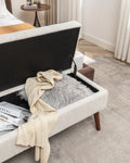 Storage Bench With Storage Bench For Bedroom End Of Bed Bench Foot Of Bed Bench Entryway Bench Storage Ottoman Bench 43.7