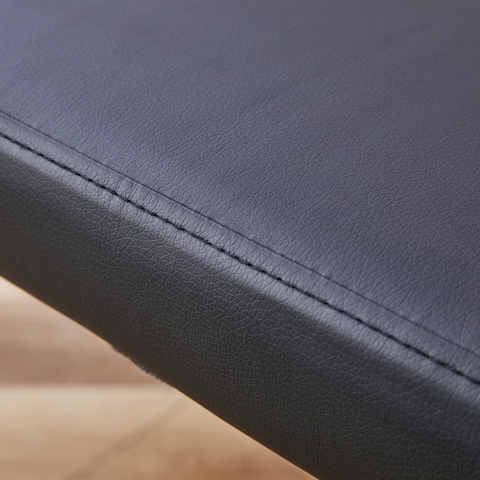 Table And Chair Set, Large Modern Minimalist Rectangular Glass Dining Table Suitable For 6 8 People, Equipped With 0.39 "Tempered Glass Tabletop, Mdf Oc Shaped Bracket, And Metal Base. Black Glass