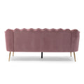 3 Seater Sofa Blush Velvet