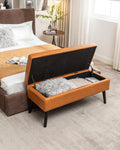 Storage Bench With Storage Bench For Bedroom End Of Bed Bench Foot Of Bed Bench Entryway Bench Storage Ottoman Bench 43.3