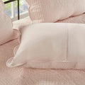 6 Piece Reversible Soped Edge Daybed Cover Set Blush Daybed Blush Microfiber