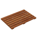 Teak Wood Bathroom Anti Slip Mat Teak Solid Wood