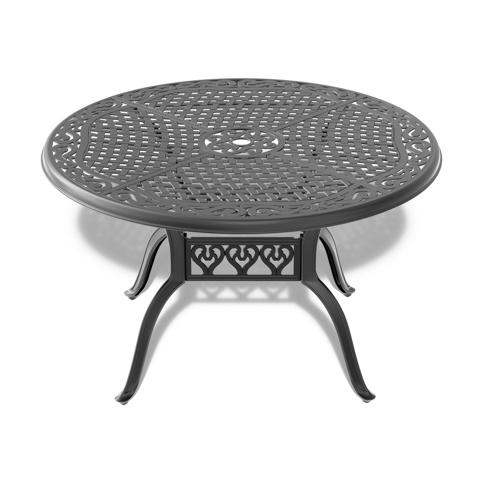 48 inch round patio table with umbrella hole Outdoor Dining On Sale Anmutig Features 1 Latitude Run 42" Round Outdoor