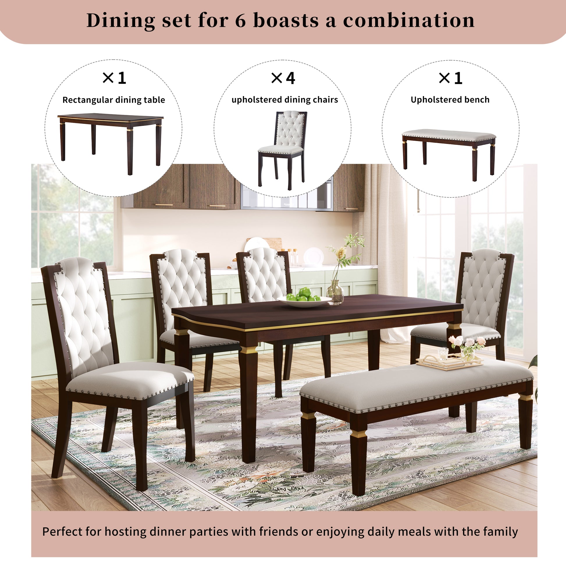 Dining Table 6 Seater: A Perfect Choice for Modern Homes Dining Table 6 Seater: A Perfect Choice for Modern Homes