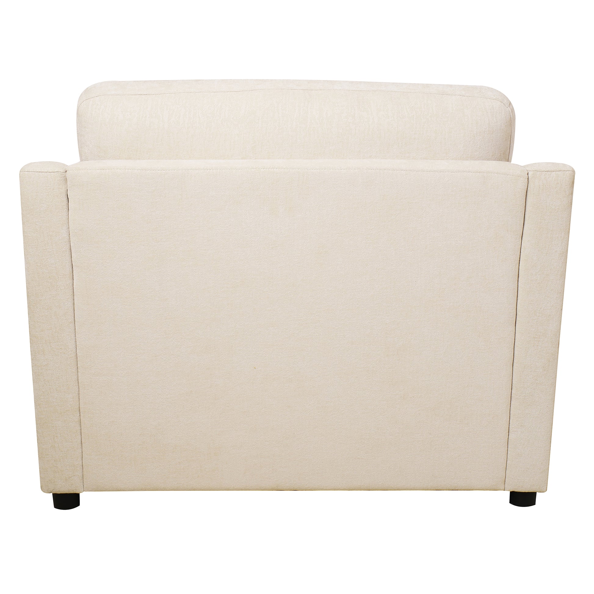Mirod Oversized Accent Chair Comfortable Armrest Cushions, Versatile Neutral Style, Elegant Design, Durable Frame Beige Polyester